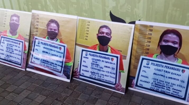 Kasus Pembunuhan Lansia di Pekanbaru Terungkap, Polisi Sebut Pelaku Sempat Berpesta Usai Kejadian