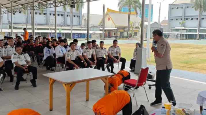 Lapas Narkotika Jakarta Gandeng BPBD DKI Perkuat Kesiapsiagaan Hadapi Gempa