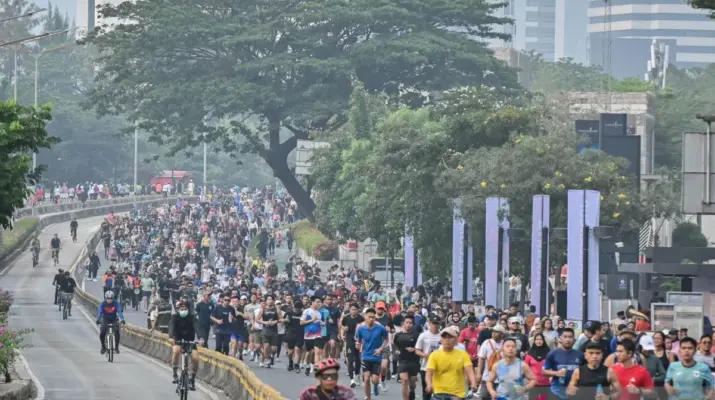 Kualitas Udara Jakarta Tidak Sehat Pagi Ini, Warga Diimbau Gunakan Masker saat Beraktivitas